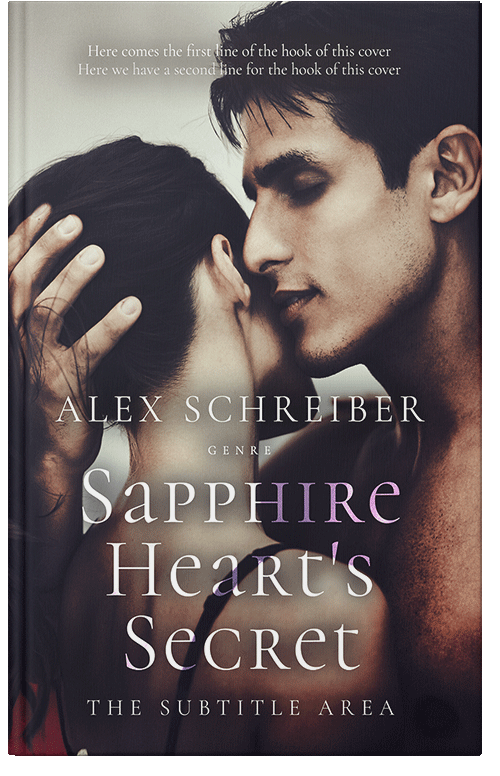 Front view of Premade Erotica Book Cover - Coral Reef