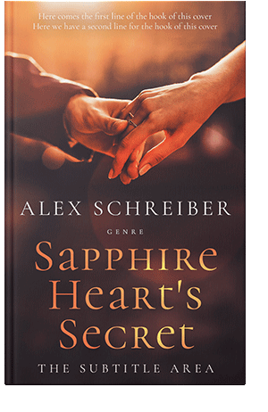 Pre Made Book Cover Woody Brown