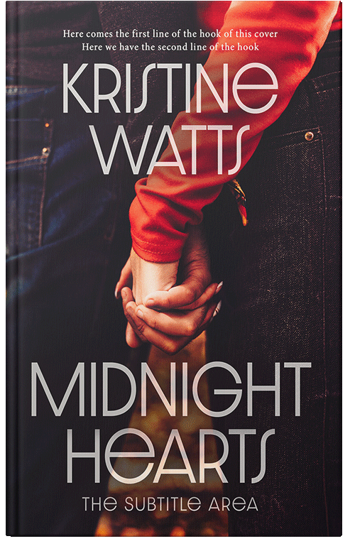 Front view of Premade Romance Book Cover - New York Pink