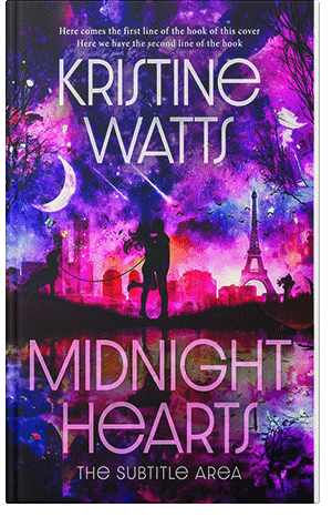 Premade Book Cover Orchid