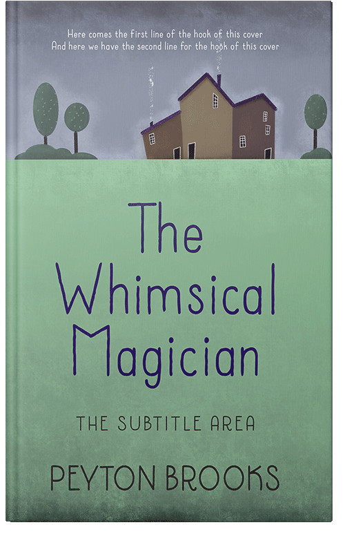 Front view of Premade Children's Book Cover - Envy