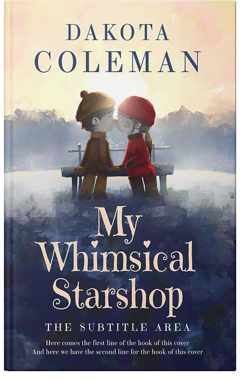 Front view of Premade Romance Book Cover - Albescent White