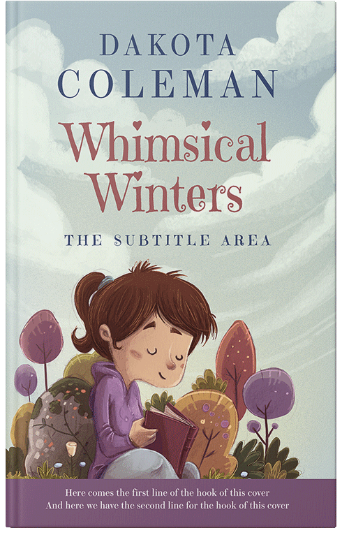 Front view of Premade Children's Book Cover - Tasman