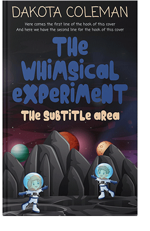 Pre Made Book Cover Steel Gray