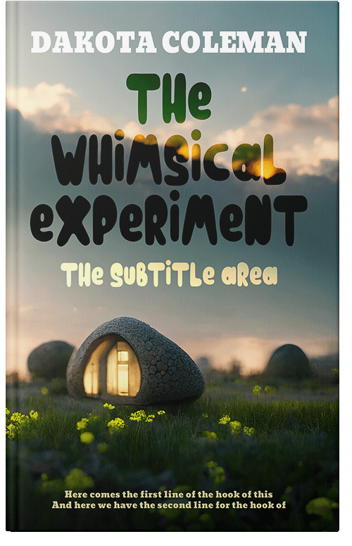 Front view of Premade Fantasy Book Cover - Heavy Metal