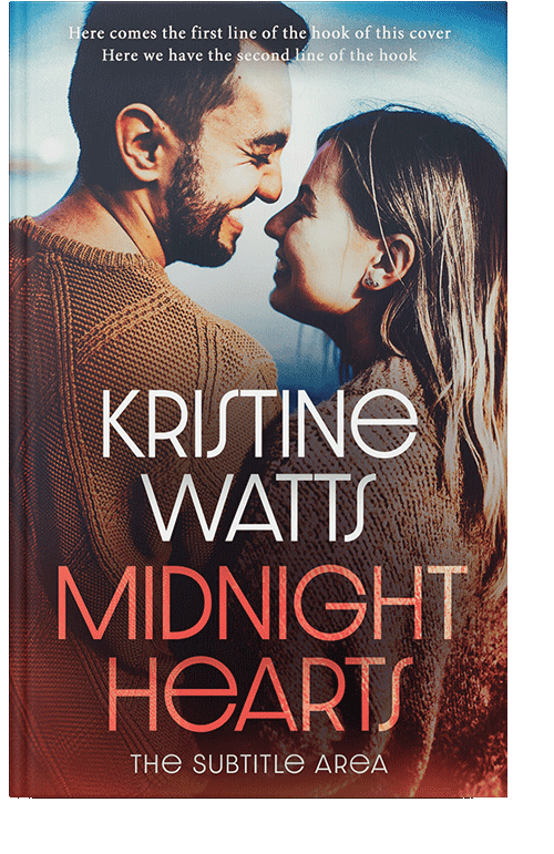 Front view of Jon #15217 - Premade Romance Book Cover