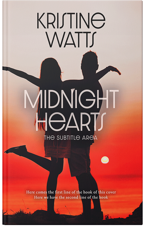 Front view of Premade Romance Book Cover - Wafer