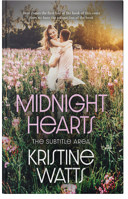 Front view of Premade Romance Book Cover - Cameo