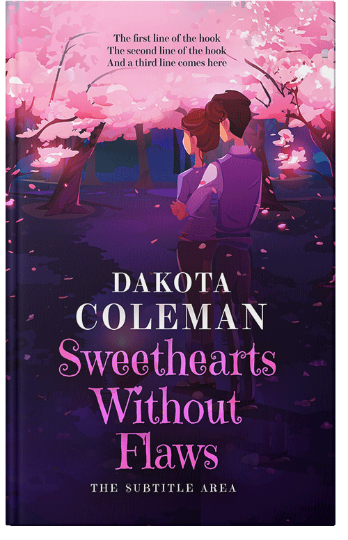 Front view of Premade Romance Book Cover - Illusion