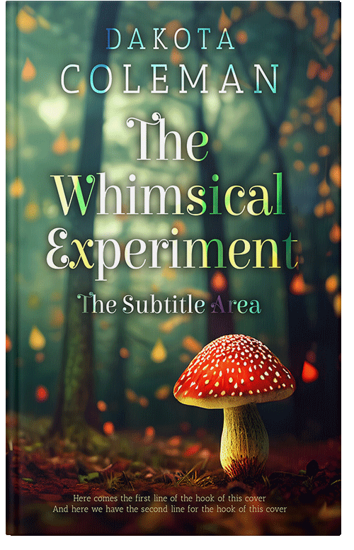 Front view of Premade Children's Book Cover - Heavy Metal