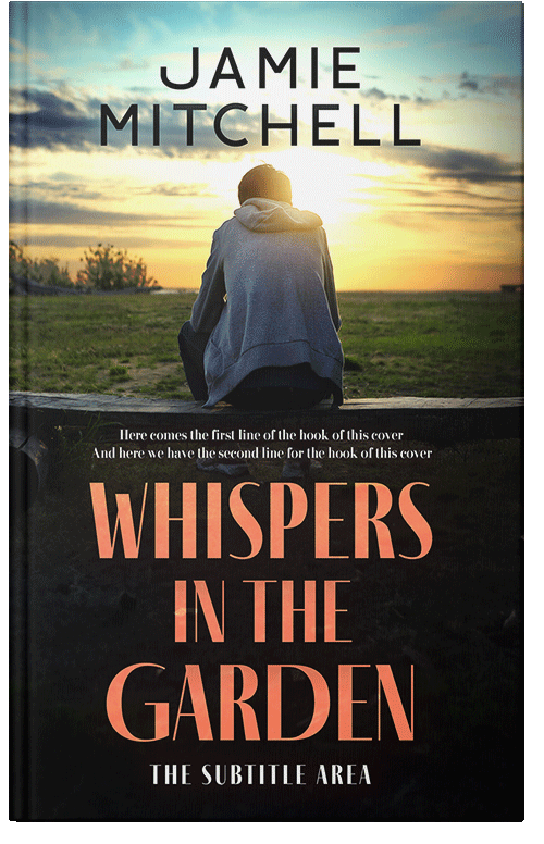 Front view of Premade Teen & Young Adult Book Cover - Rangoon Green