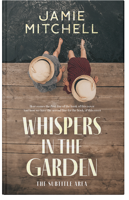 Front view of Premade Romance Book Cover - Cement