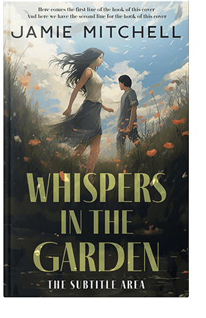 Pre Made Book Cover Moon Mist