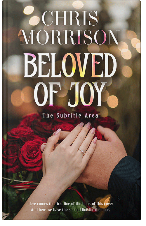 Front view of Premade Romance Book Cover - Cameo