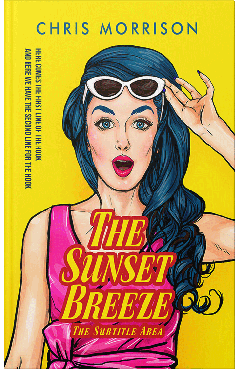 Front view of Premade Romance Book Cover - Lemon