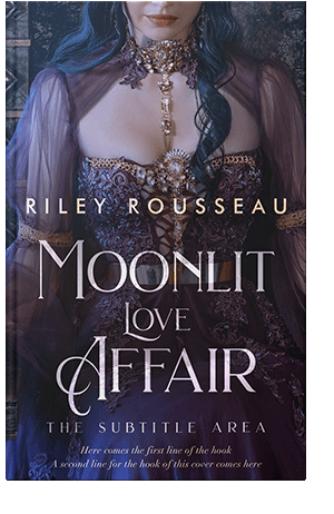 Pre Made Book Cover Steel Gray