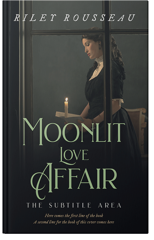 Front view of Premade Mystery & Thriller & Suspense Book Cover - Shark