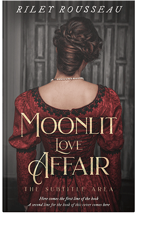 Pre Made Book Cover Woody Brown