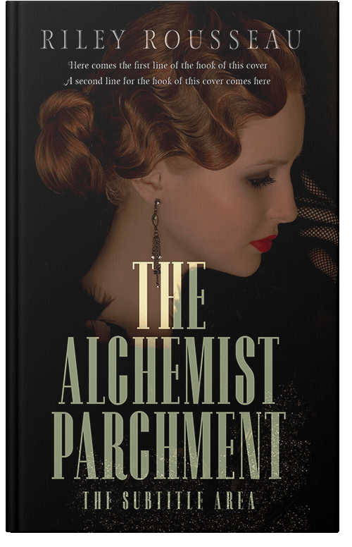 Front view of Premade Historical Book Cover - Tallow