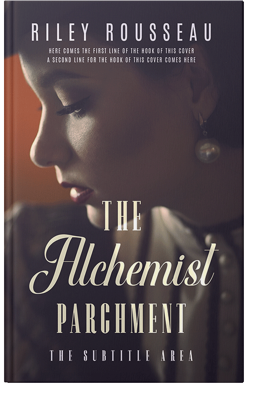 Front view of Premade Historical Book Cover - Thunder