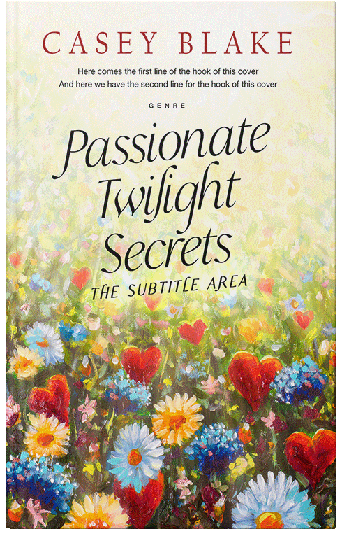 Front view of Premade Romance Book Cover - Aths Special