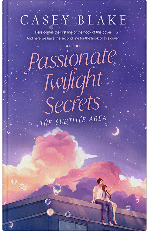 Front view of Premade Romance Book Cover - Victoria