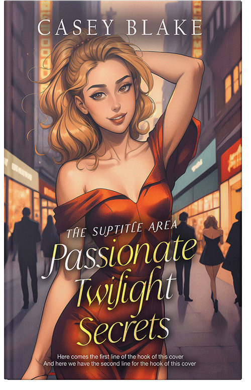 Front view of Premade Chick Lit Book Cover - Matterhorn