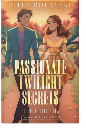 Pre Made Book Cover Antique Brass