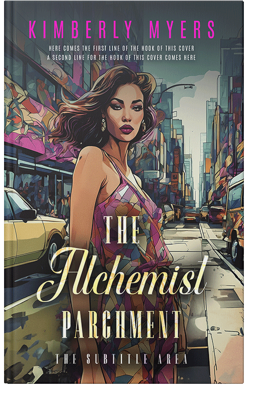 Front view of Premade Chick Lit Book Cover - Tuna