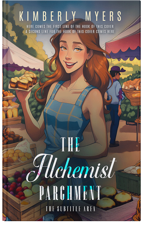 Front view of Premade Chick Lit Book Cover - Ship Gray