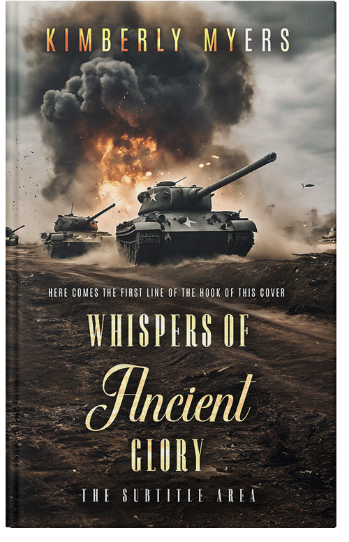 Front view of Premade Historical Book Cover - Rodeo Dust