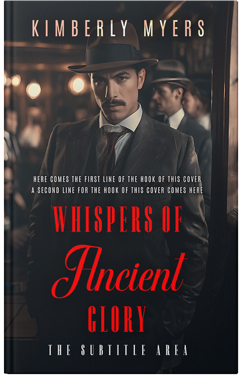 Front view of Premade Historical Book Cover - Woodsmoke