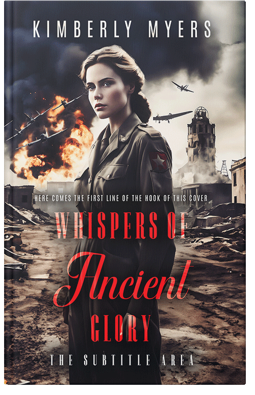 Front view of Premade Historical Book Cover - Cameo