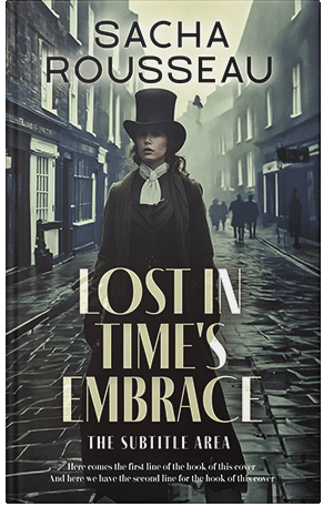 Premade Book Cover Outer Space