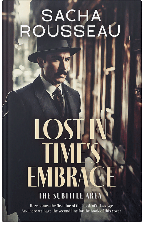 Front view of Premade Historical Book Cover - Akaroa