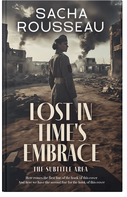 Front view of Premade Historical Book Cover - Merlin