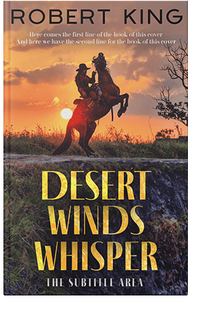 Pre Made Book Cover Thunder