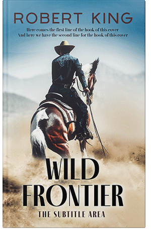 Premade Book Cover Pickled Bluewood