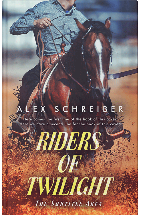 Front view of Premade Action & Adventure Book Cover - Matterhorn