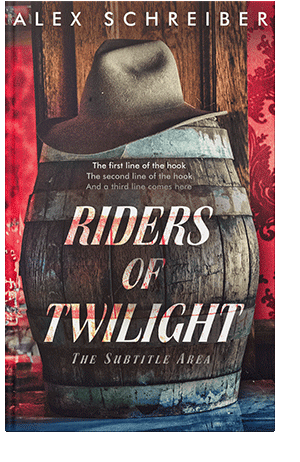 Pre Made Book Cover Woody Brown