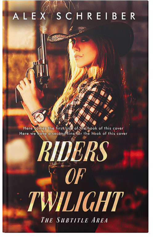 Front view of Premade Romance Book Cover - Di Serria