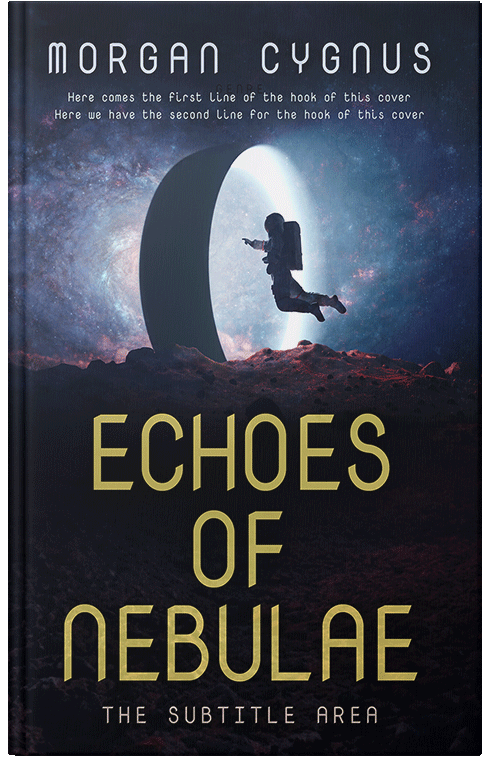 Front view of Premade Science Fiction Book Cover - Eagle