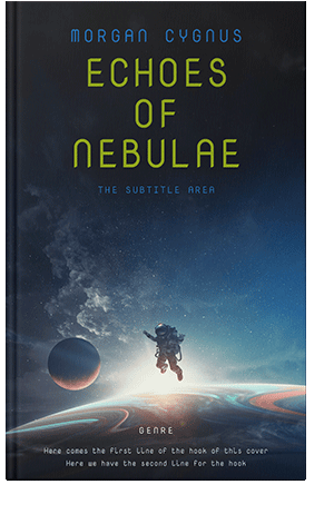 Pre Made Book Cover Ebony