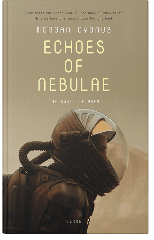 Front view of Premade Science Fiction Book Cover - Sandrift