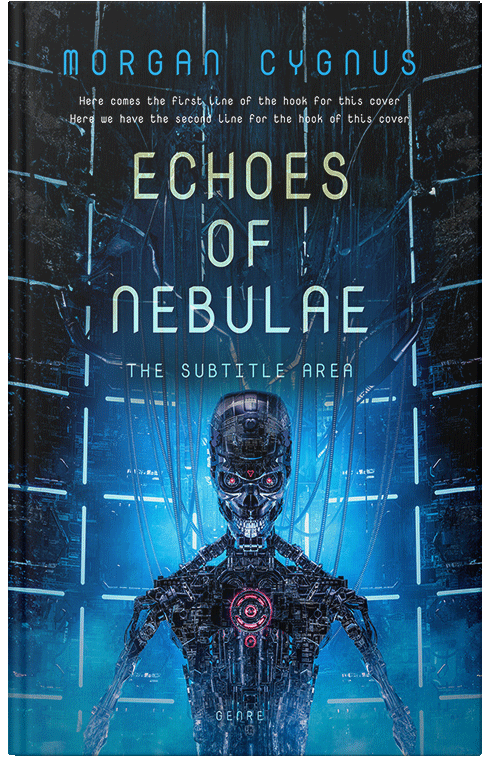 Front view of Premade Science Fiction Book Cover - Black Pearl