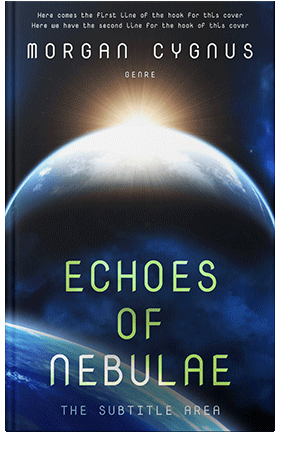 Pre Made Book Cover Ebony