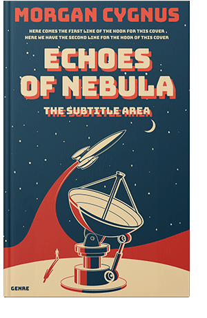 Pre Made Book Cover Elephant