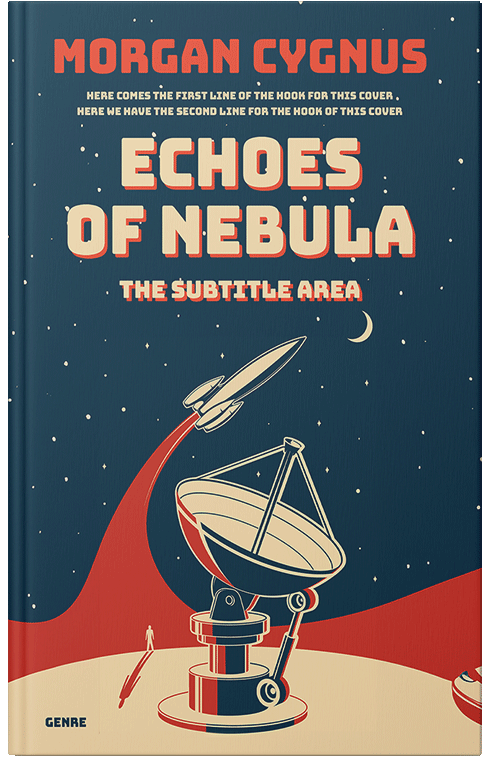 Front view of Premade Science Fiction Book Cover - Elephant