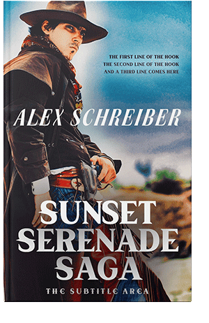 Pre Made Book Cover Vanilla