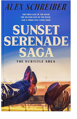 Pre Made Book Cover Chamois